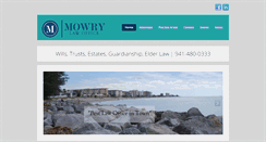 Desktop Screenshot of mowrylawoffice.com