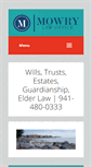 Mobile Screenshot of mowrylawoffice.com